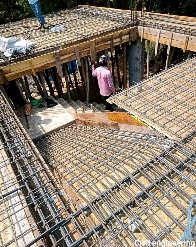 Dalle en béton armé